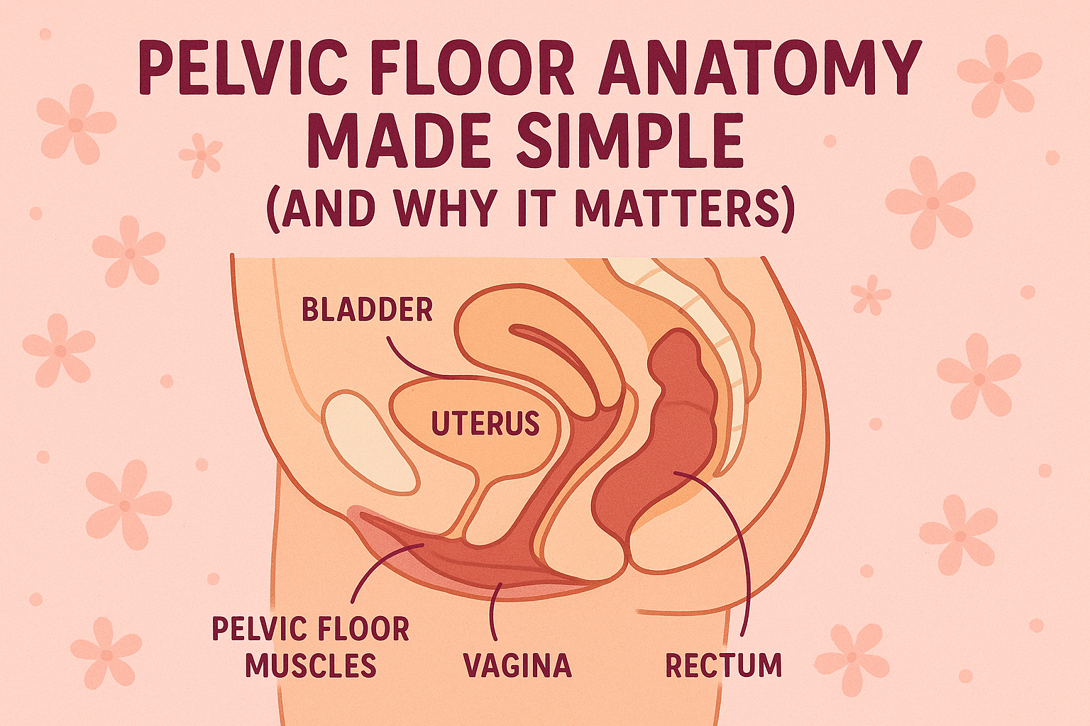 Pelvic Floor Anatomy Made Simple (and Why It Matters)