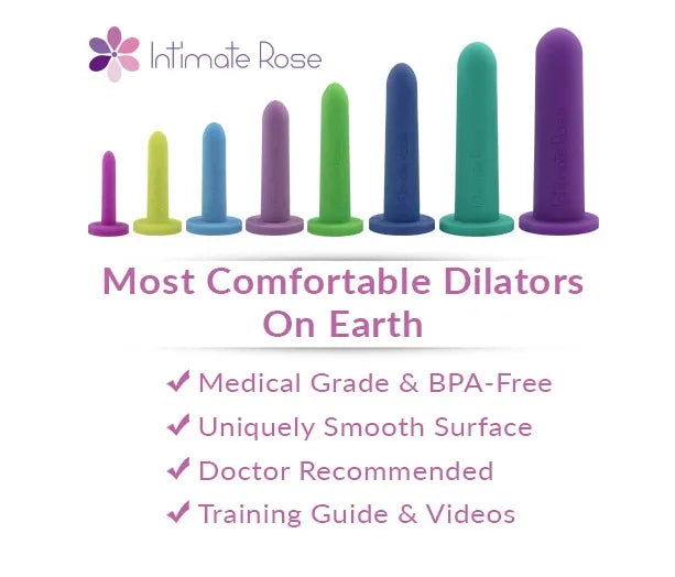Intimate Rose Vaginal Dilators | 3 Sets