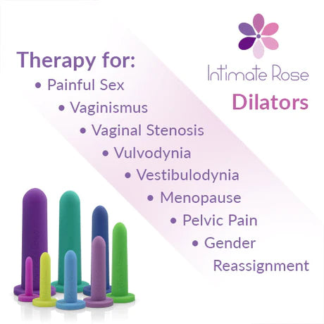 Intimate Rose Vaginal Dilators | 3 Sets